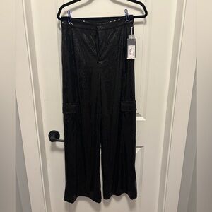 * Bnwt Jason Bolden size 4 sequin cargo pants